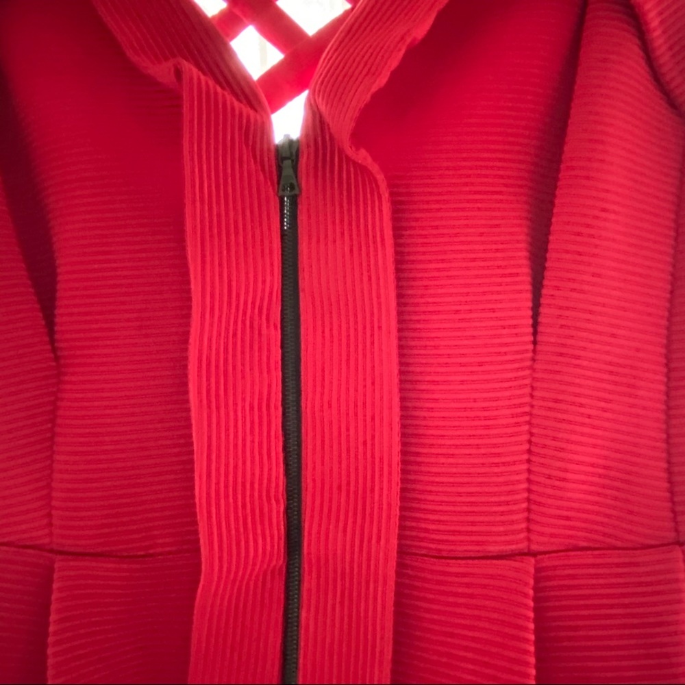 Nanette Lepore Ingrid Dress in Ruby Red - Picture 10 of 10